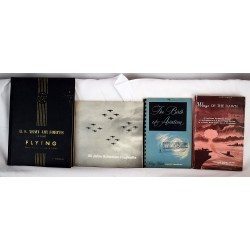 Collection of Aeronautical Books Inscribed to Captain Eddie Rickenbacker ( 4 volumes)